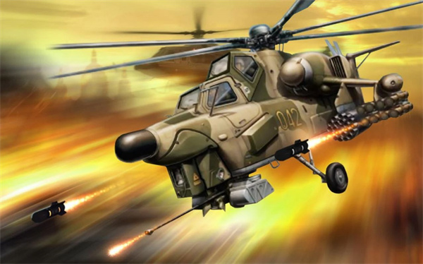 印度直升机空战安卓中文版：刺激的射击游戏，不同装备！